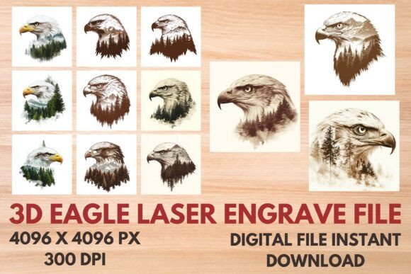 3D Eagle Laser Engrave File: A Practical Guide to High-Quality Design for Custom Projects