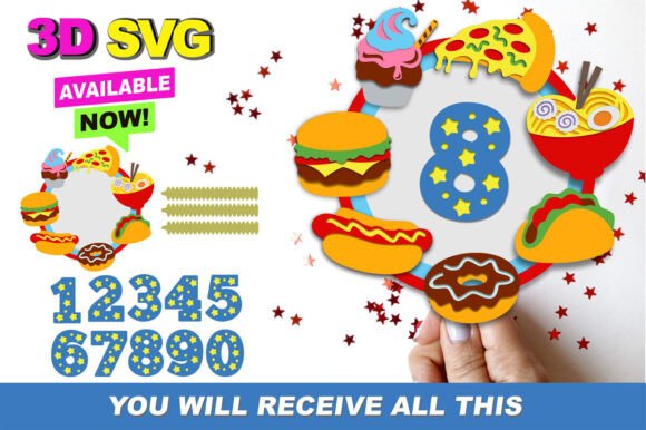 Fast Food Cake Topper 3D SVG: A Practical Guide to Creative Use and Integration