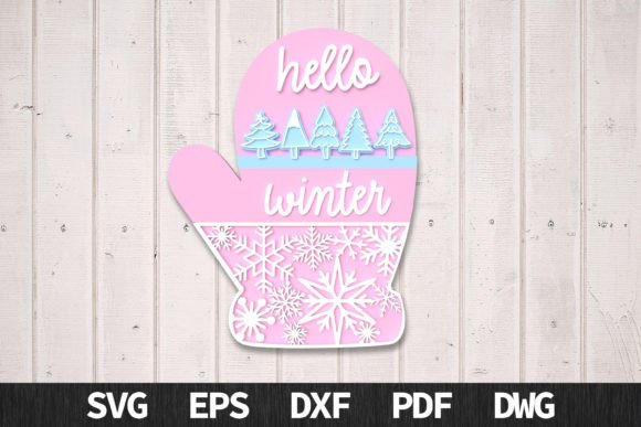 Unlocking Creative Potential with Hello Winter, Sign 3D SVG: A Must-Have for Modern Designers
